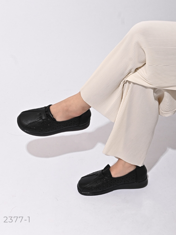 Bệt da dê 3cm rúm hai bên dập lazer 2377-1