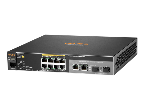  HPE Aruba 2530 8 PoE+ Internal PS Switch - JL070A 