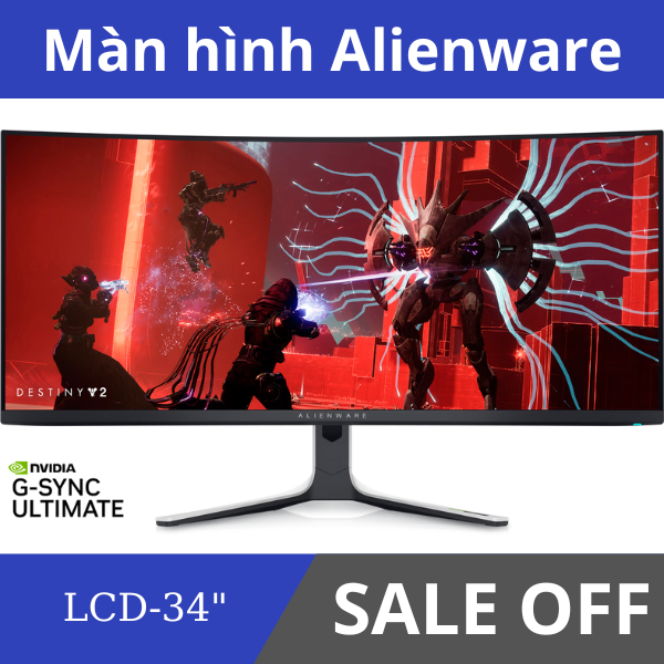 Alienware 34 Curved QD-OLED Gaming Monitor - AW3423DWF