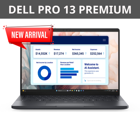 Dell Pro 13 Premium (2025) -  Ultra 5 236V 16GB RAM 256GB SSD 13.3 FHD+