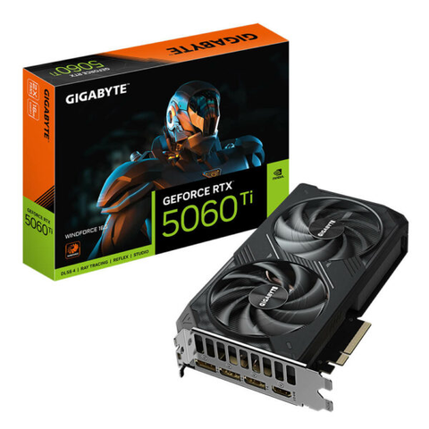 Gigabyte GeForce RTX™ 5060 Ti WINDFORCE 16G – 16GB GDDR7
