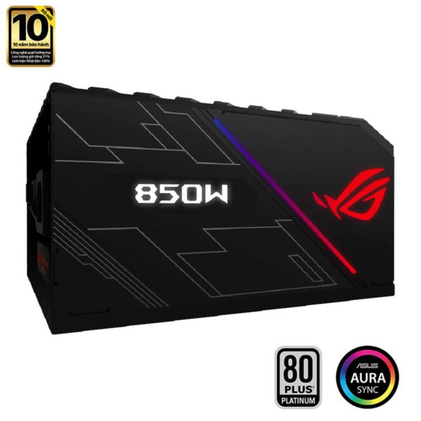 Asus ROG THOR 850P – 850W 80 Plus Platinum – Aura Sync