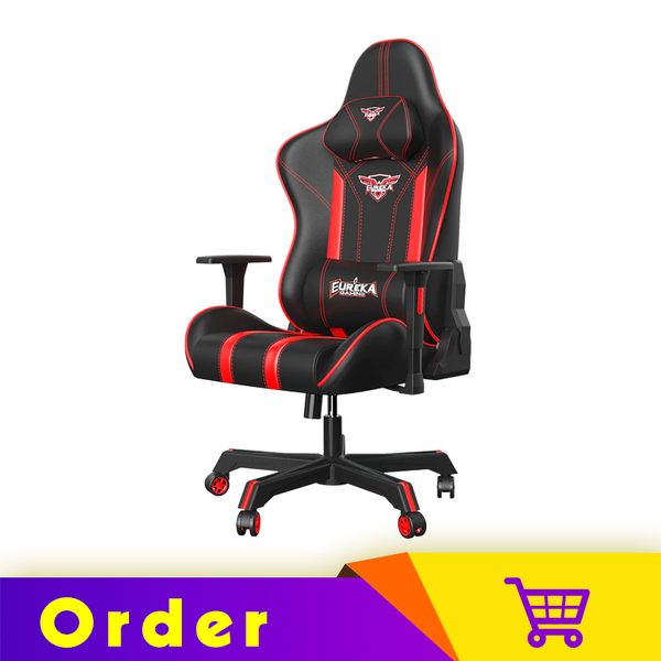 Eureka Gaming Colonel Series GC04 Home Office E-sport Chair, Ergonomic Design with Rocking Function