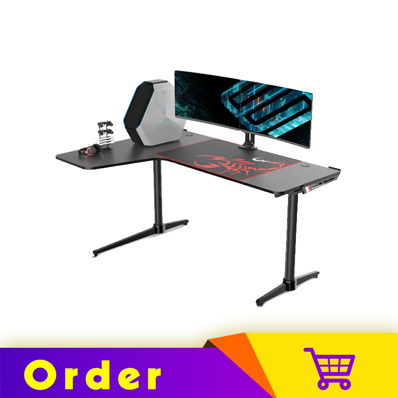 Eureka Ergonomic® L Shaped 60'' Large Home Office Gaming Computer Desk