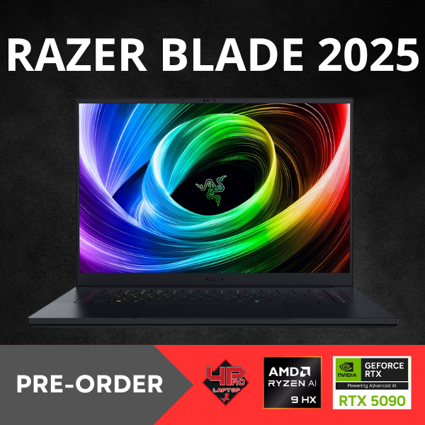 Razer Blade 16 2025  AMD Ryzen AI 9 365 RAM 32GB SSD 1TB, RTX 5070Ti 16inch QHD+ 240 Hz OLED