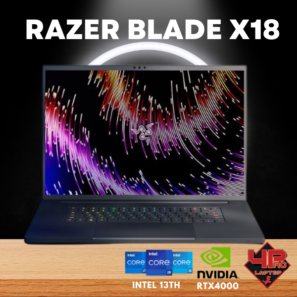 Razer Blade 18 - i9-13950HX RTX 4070 RAM 16GB 1TB SSD 18