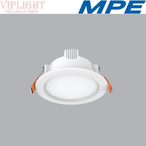  ĐÈN DOWNLIGHT ÂM TRẦN LED BA MÀU 6W MPE DLEL-6/3C (LED 3 CHẾ ĐỘ) 