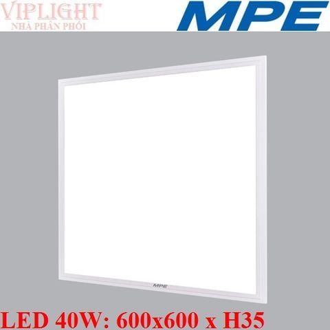  ĐÈN LED TẤM PANEL 60x60 (600x600) 40W MPE FPD-6060 (FPD-6060T, FPD-6060N) 