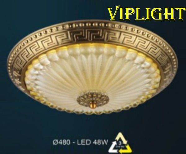 ĐÈN ỐP TRẦN BAN CÔNG BIỆT THỰ TÂN CỔ ĐIỂN TRANG TRÍ VLHFOTY019 (PHI Ø480)