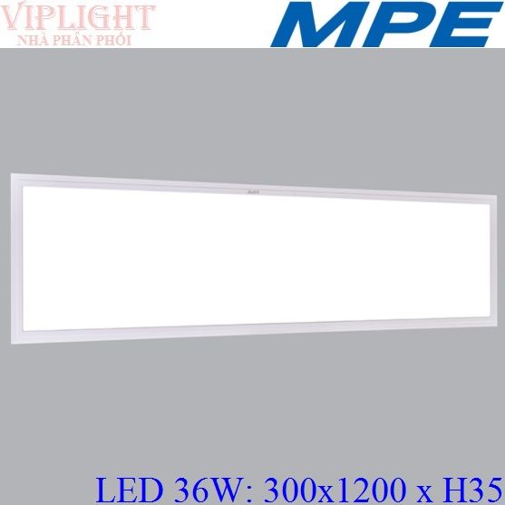 ĐÈN LED PANEL 30x120 (300x1200) 36W MPE FPD3-12030 (FPD3-12030T, FPD3-12030N)