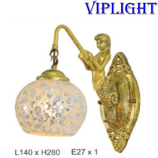 ĐÈN TƯỜNG CỔ 9201 - GẮN VÁCH_PHÒNG KHÁCH, PHÒNG NGỦ, PHÒNG THỜ, NHÀ BẾP, HÀNH LANG, CẦU THANG