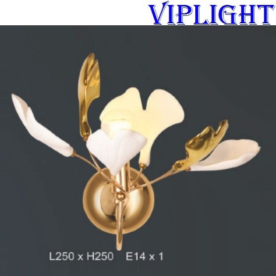 ĐÈN TƯỜNG CÁNH HOA TRANG TRÍ 4699 - GẮN VÁCH_PHÒNG KHÁCH, PHÒNG NGỦ, PHÒNG THỜ, NHÀ BẾP, HÀNH LANG, CẦU THANG