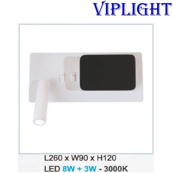 ĐÈN TƯỜNG ĐẦU GƯỜNG RỌI ĐỌC SÁCH 3419 - GẮN VÁCH_PHÒNG KHÁCH, PHÒNG NGỦ, PHÒNG THỜ, NHÀ BẾP, HÀNH LANG, CẦU THANG