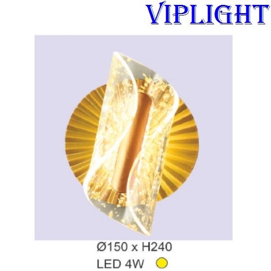 ĐÈN TƯỜNG LED TRANG TRÍ 4657 - GẮN VÁCH_PHÒNG KHÁCH, PHÒNG NGỦ, PHÒNG THỜ, NHÀ BẾP, HÀNH LANG, CẦU THANG