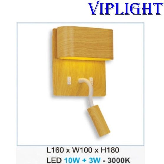 ĐÈN GẮN ĐẦU GƯỜNG ĐỌC SÁCH 3404 - GẮN VÁCH_PHÒNG KHÁCH, PHÒNG NGỦ, PHÒNG THỜ, NHÀ BẾP, HÀNH LANG, CẦU THANG