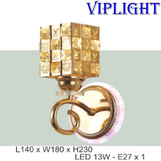 ĐÈN TƯỜNG TRANG TRÍ 4590 - GẮN VÁCH_PHÒNG KHÁCH, PHÒNG NGỦ, PHÒNG THỜ, NHÀ BẾP, HÀNH LANG, CẦU THANG