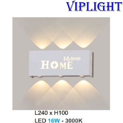  ĐÈN TƯỜNG LED TRANG TRÍ 4506 - GẮN VÁCH_PHÒNG KHÁCH, PHÒNG NGỦ, PHÒNG THỜ, NHÀ BẾP, HÀNH LANG, CẦU THANG 