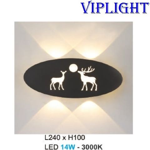  ĐÈN TƯỜNG LED TRANG TRÍ 4504 - GẮN VÁCH_PHÒNG KHÁCH, PHÒNG NGỦ, PHÒNG THỜ, NHÀ BẾP, HÀNH LANG, CẦU THANG 