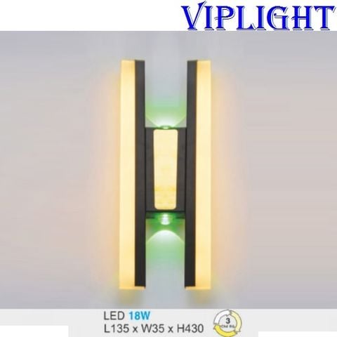  ĐÈN TƯỜNG LED 3 CHẾ ĐỘ 4675 - GẮN VÁCH_PHÒNG KHÁCH, PHÒNG NGỦ, PHÒNG THỜ, NHÀ BẾP, HÀNH LANG, CẦU THANG 