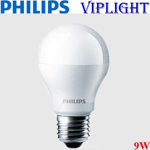  Bóng đèn led búp (Bulb) tròn đuôi vặn E27 9W PHILIPS 