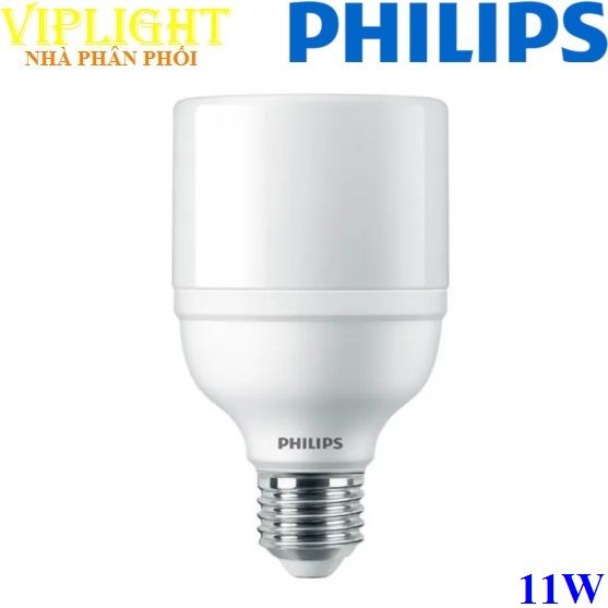 Bóng Led búp (Bulb) trụ đuôi vặn E27 11W PHILIPS