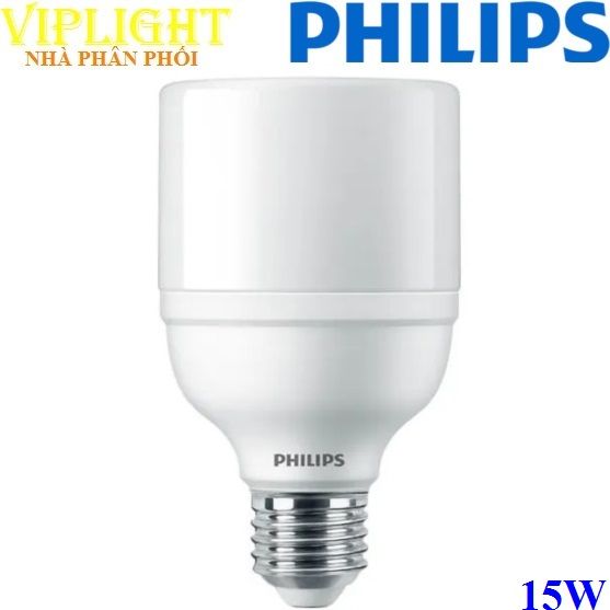 Bóng Led búp (Bulb) trụ đuôi vặn E27 15W PHILIPS