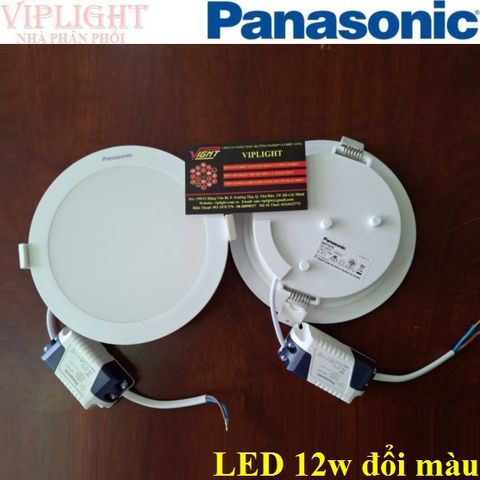  Đèn âm trần Led đổi màu 12w Panasonic NEO SLIM (NNP73476) 