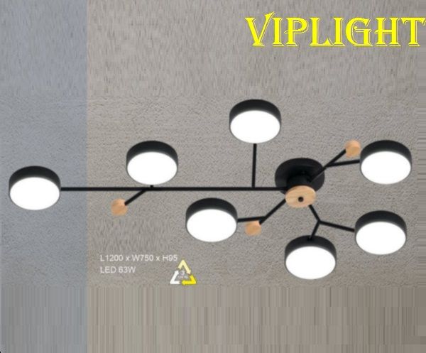ĐÈN ÁP TRẦN THẤP LED ĐỔI MÀU TRANG TRÍ VLHFCY8630