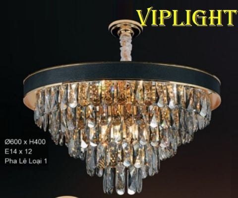  ĐÈN CHÙM PHA LÊ HIỆN ĐẠI VLHFCFL9904 (PHI Ø600) 