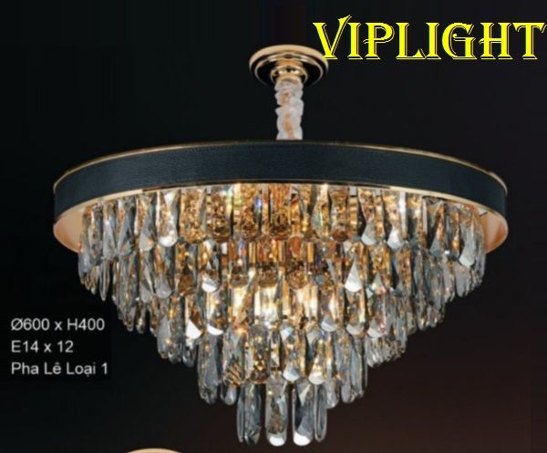 ĐÈN CHÙM PHA LÊ HIỆN ĐẠI VLHFCFL9904 (PHI Ø600)