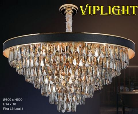  ĐÈN CHÙM PHA LÊ HIỆN ĐẠI VLHFCFL9904 (PHI Ø800) 