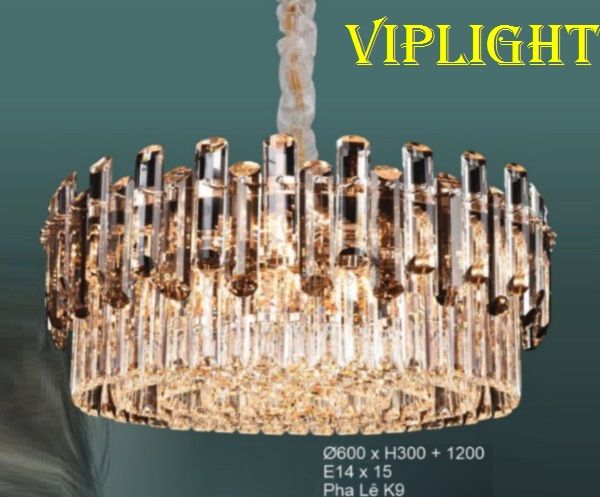 ĐÈN CHÙM PHA LÊ TRANG TRÍ VLHFCFL2820 (PHI Ø600)