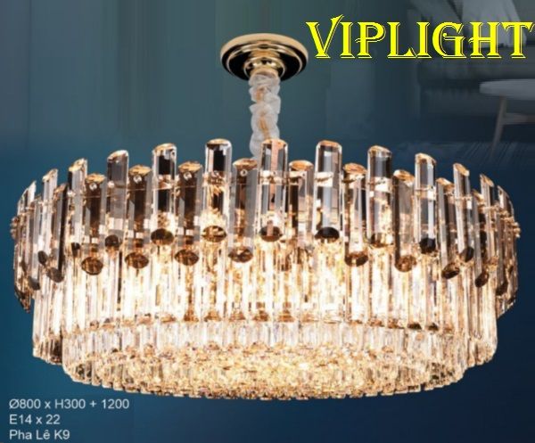 ĐÈN CHÙM PHA LÊ TRANG TRÍ VLHFCFL2820 (PHI Ø800)