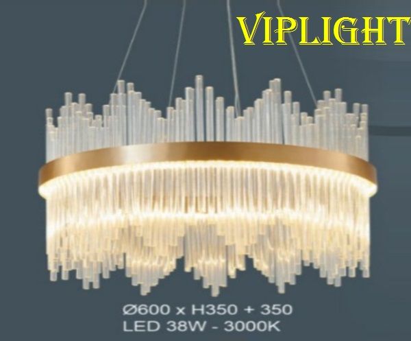 ĐÈN CHÙM THẢ TRẦN HIỆN ĐẠI TRANG TRÍ VLHFCFL2844 (PHI Ø600)