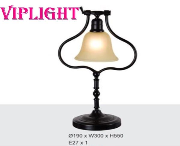 ĐÈN ĐỂ BÀN TRANG TRÍ PHÒNG KHÁCH ĐẶT BÀN PHÒNG NGỦ VLHF604 ĐEN