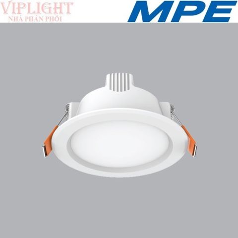  ĐÈN DOWNLIGHT ÂM TRẦN LED BA MÀU 9W MPE DLEL-9/3C (LED 3 CHẾ ĐỘ) 