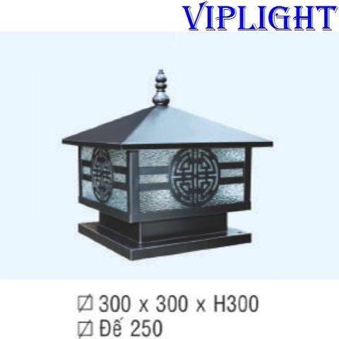  ĐÈN GẮN ĐẦU TRỤ CỔNG VL02C 