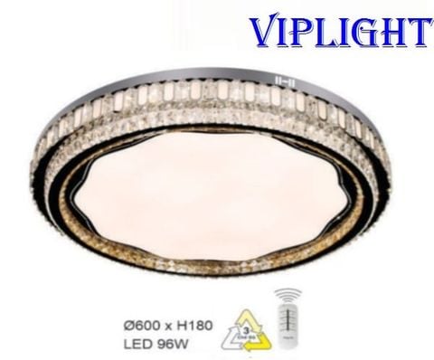  ĐÈN GẮN ỐP TRẦN TRANG TRÍ VLHFML7076 (TRÒN PHI Ø600) 