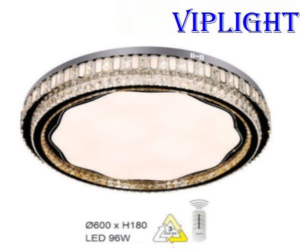 ĐÈN GẮN ỐP TRẦN TRANG TRÍ VLHFML7076 (TRÒN PHI Ø600)