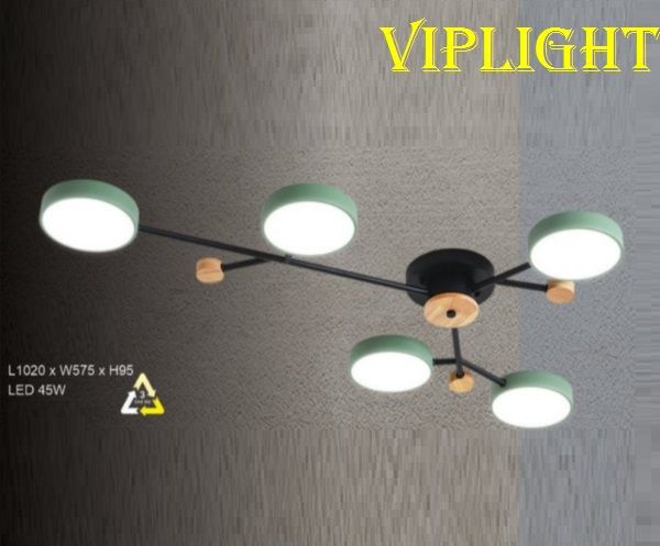 ĐÈN GẮN TRẦN THẤP LED 3 BA CHẾ ĐỘ TRANG TRÍ VLHFCY8628/5