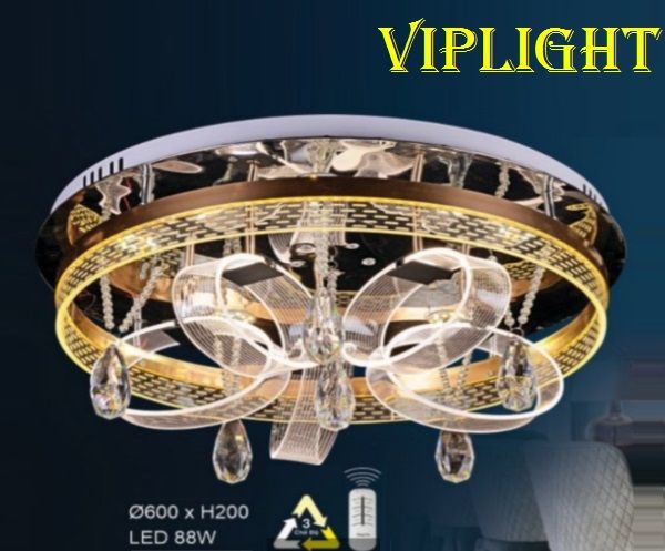 ĐÈN GẮN TRẦN TRANG TRÍ VLHFML7026 (TRÒN PHI Ø600)