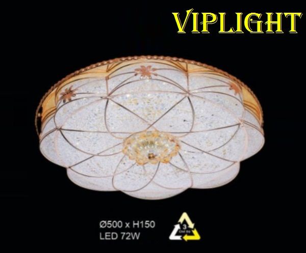 ĐÈN GẮN TRẦN TRANG TRÍ VLHFML8806 (TRÒN PHI Ø500)