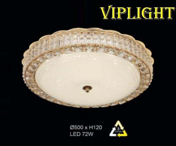 ĐÈN GẮN TRẦN TRANG TRÍ VLHFMLH121 (TRÒN PHI Ø500)