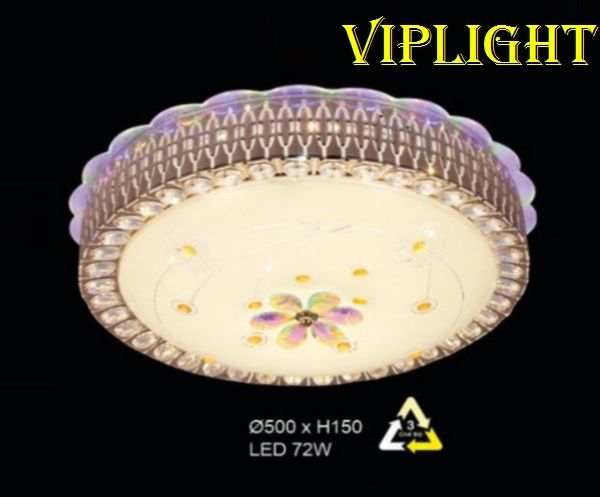 ĐÈN GẮN TRẦN TRANG TRÍ VLHFMLH94 (TRÒN PHI Ø500)