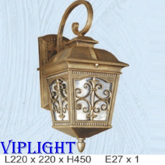ĐÈN GẮN TRỤ, GẮN VÁCH TƯỜNG TÂN CỔ ĐIỂN TRANG TRÍ VLHF14
