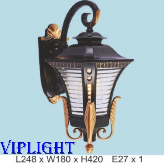 ĐÈN GẮN TRỤ, GẮN VÁCH TƯỜNG TÂN CỔ ĐIỂN TRANG TRÍ VLHF407