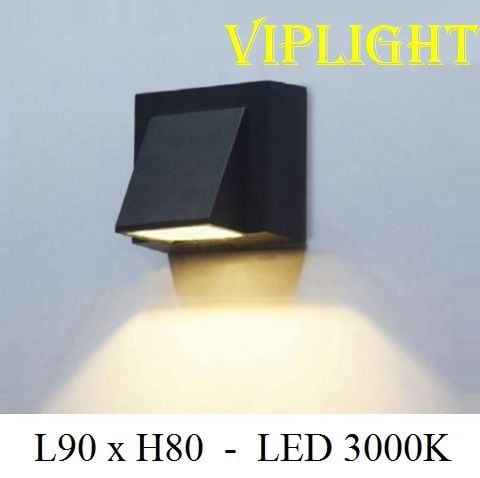 ĐÈN RỌI 1 MỘT ĐẦU GẮN  VÁCH TƯỜNG TRANG TRÍ VL355VNT2220 / ĐEN