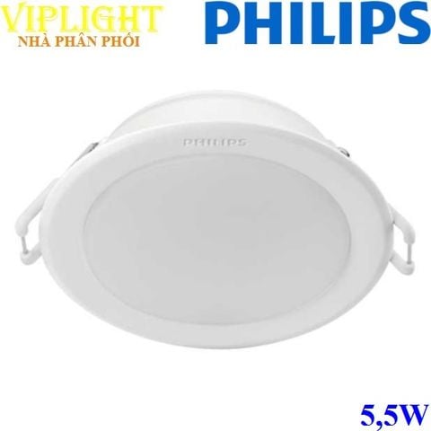  Đèn led âm trần 5,5w PHILIPS Meson IO 59447 MESON 090 5.5W recessed IO 