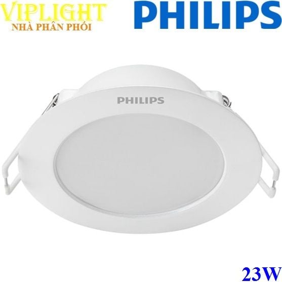 Đèn led âm trần PHILIPS 23W Eridani DL190B LED18 D200 23w WH SNI