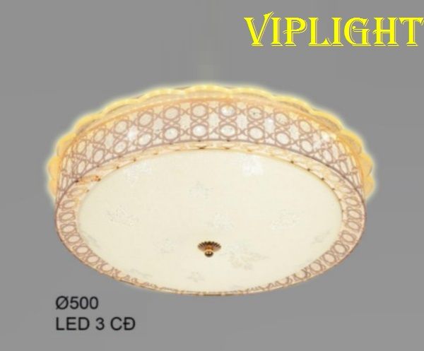 ĐÈN MÂM LED 3 BA MÀU ỐP TRẦN TRANG TRÍ VL355OPLH70
